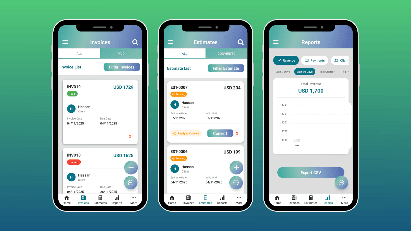 Invoice Me screenshot 3